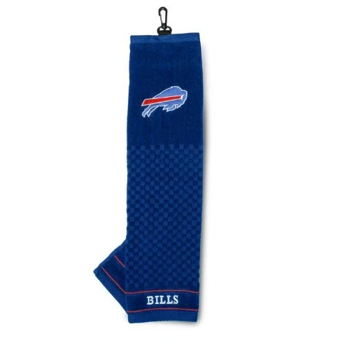 TEAM GOLF Buffalo Bills NFL Tri-Fold Embroidered Golf Towel, Officially Licensed