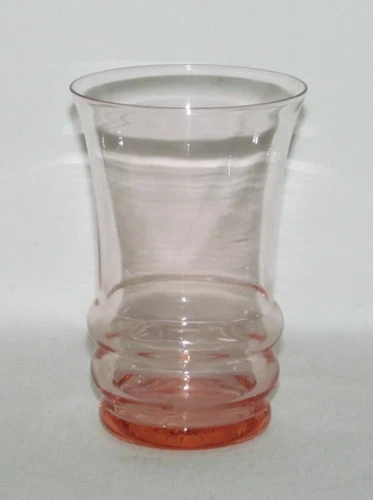 Dunbar Glass NO.1112/9 Pink Flat Water Tumbler