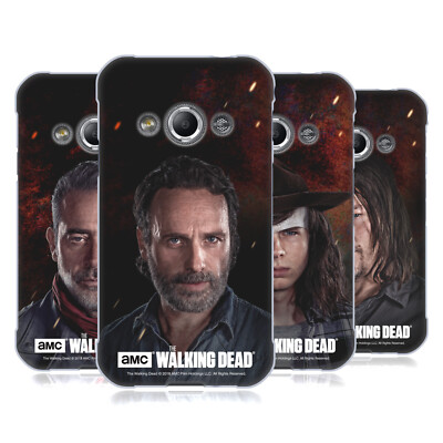 OFFICIAL AMC THE WALKING DEAD SEASON 8 PORTRAITS GEL CASE FOR SAMSUNG PHONES 4