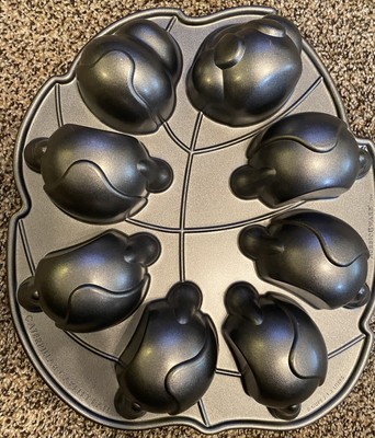 Nordic Ware Caterpillar Cakelet Pan Cast Aluminum Baking Pan