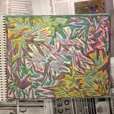 Drawing 11X14" Oil Pastel on Paper