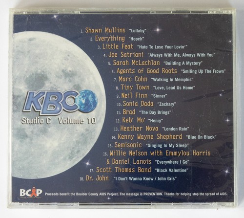 KBCO Studio C  Volume 10 CD NEW SEALED - Picture 2 of 2