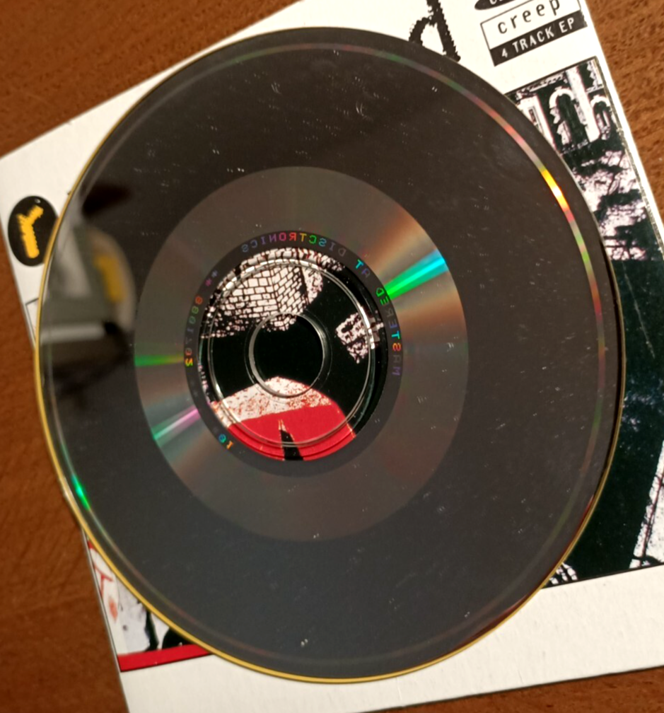 Radiohead: Creep - 1992 Australian CD-EP / Card Sleeve, Parlophone