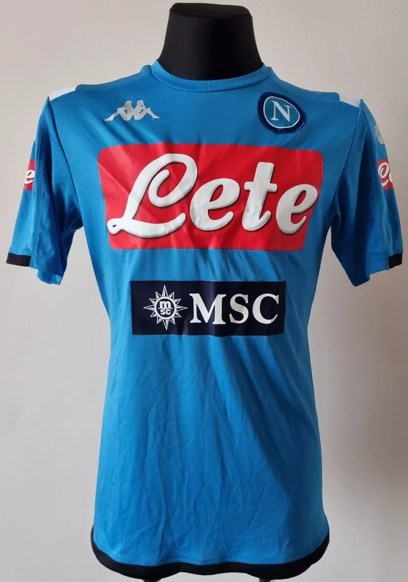 Napoli 2019 2020 Training football Kappa Player Issue shirt size Large