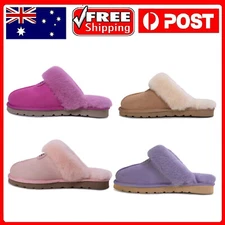 UGG Classic Slippers Australian Double Face Sheepskin Non-slip Womens Home Scuff