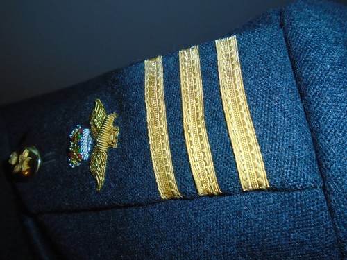 RAF MENS TAILCOAT CHEST APPROX 40" GENUINE RAF ISSUE SQUADRON LEADER - Picture 6 of 6
