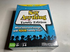 North Star Games Say Anything Family Edition Game Question Answer New Sealed