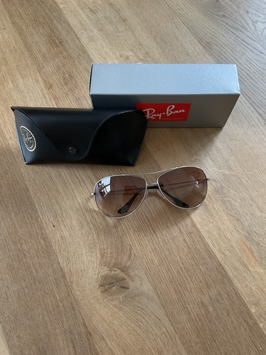 Ray Ban Sonnenbrille Highstreet RB3293 braun Silber