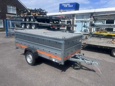 ALU LOCKABLE Trailer CAMPING STORAGE 750kg 8.7 x 4.1ft  264cm x  125cm UNBRAKED