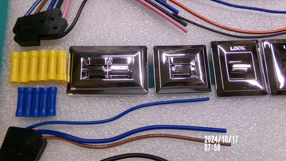 1981  1987 Power Window Door Lock Switch Kit Wire Connector Camino Monte Carlo — 第 3/4 张图片