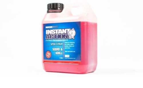 Nash Instant Action Spod Syrup 1L PVA Friendly Aroma Dip Booster Attractive - Picture 3 of 6