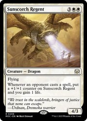 Sunscorch Regent 209 Commander: March of the Machine