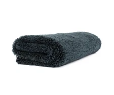 The Rag Company 51616-CREATURE-BLK 16x16 Edgeless Microfiber Towel BLACK 10 Pack