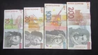 Slovenia, four banknotes 10, 20, 100, 200 Tolara (1992-2004)