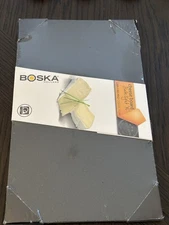 BOSKA HOLLAND Cheese Board Slate Light ‘M’ Explore Pro Collection 10”x6”