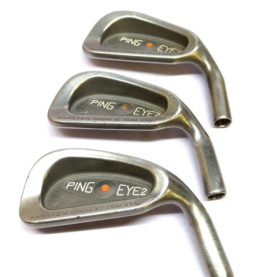 PING EYE2 Iron Heads Only 9 pcs 3-9 .W.S Orange Dot - Image 4 of 4