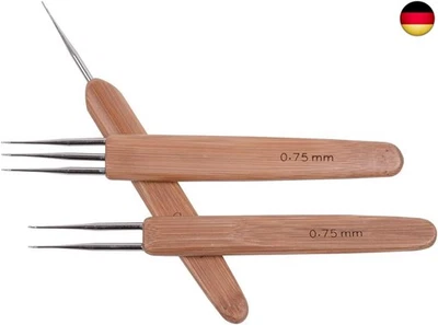 YANTAISIYU Dreadlocks Häkelnadel für Haare, Crochet Hook Dreads für Braid Craft, Dr