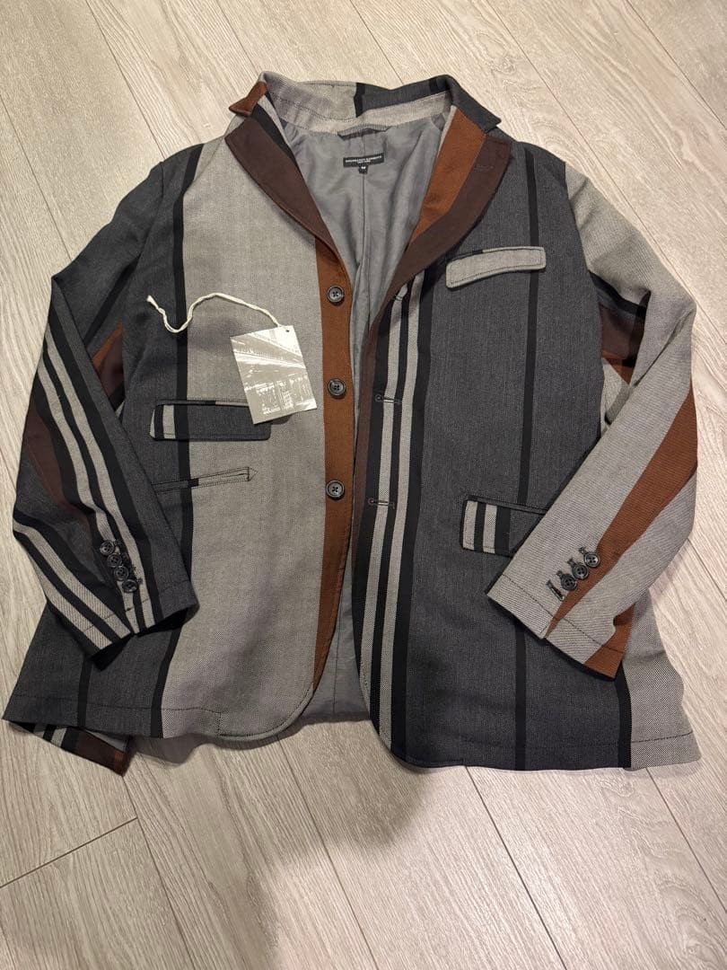 Engineered Garments 25AW Wool Jacket Multi Stripe… - image 4