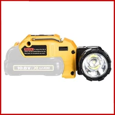 280LM LED Work Light Jobsite Light Handheld Spotlight for Dewalt 12v Battery NEW