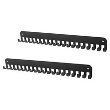 2 Pcs Medal Rack Hook Hanger Display Holder with Shelf Organizer