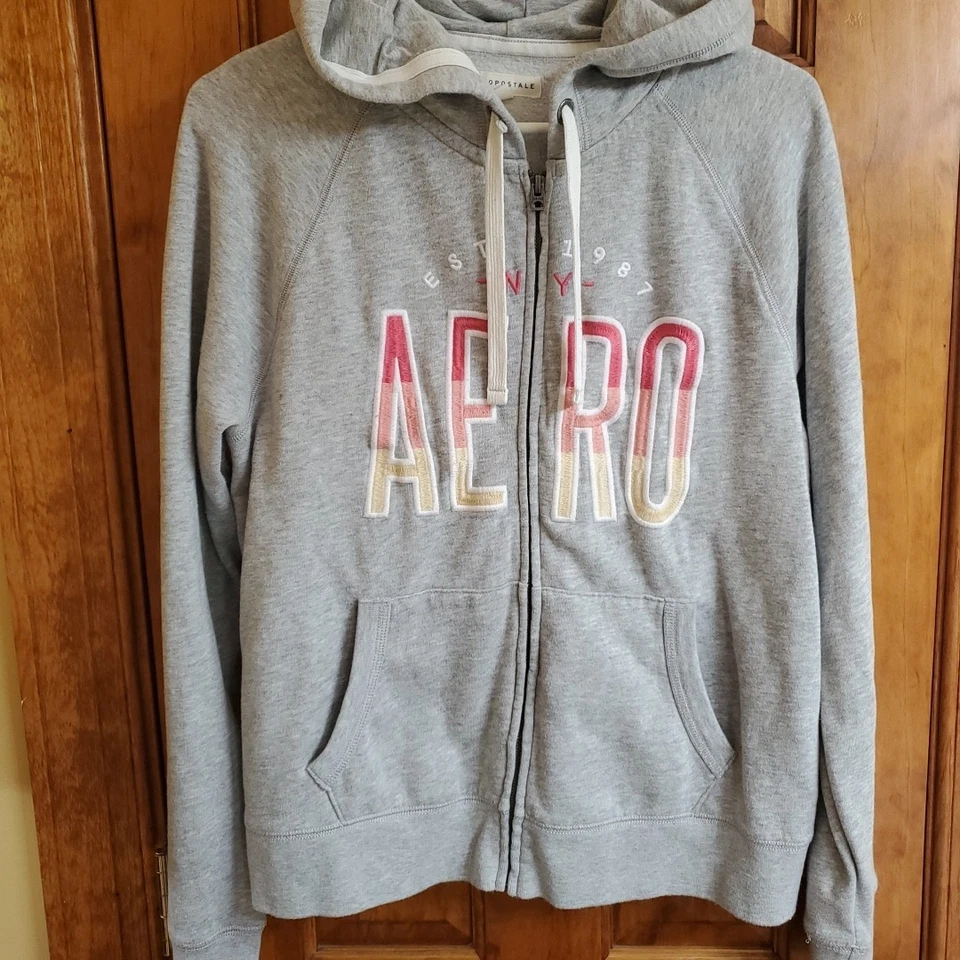 Conjunto de chándal para mujer Aéropostale talla XL bordado logotipo sudadera y pantalones salón Foto 2 de 4