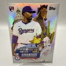 KUMAR ROCKER  2025 Topps Series 2 Home Field Advantage #HA-37 SSP RC