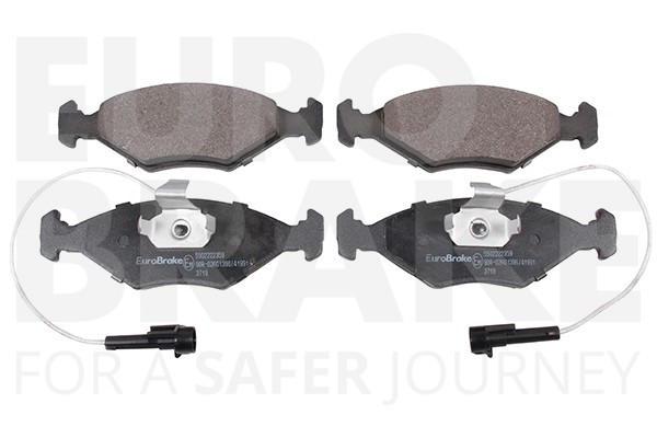 Eurobrake BremsbeläGe BremsklöTze FüR Fiat Palio Weekend 178DX 1.2 1.7 TD-image