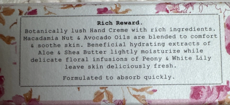 Lote 6 creme para as mãos Lollia Breathe Petite Treat peônia e lírio branco 0,33 oz tamanho de viagem - Imagem 4 de 4
