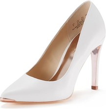 Women 4" Stiletto Heels-Pointed Toe High Heel Pumps for Party, Wedding Night out