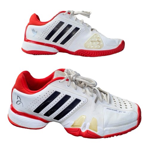 Size 10 - Adidas Novak Pro CG3081 Red/white - Picture 2 of 21