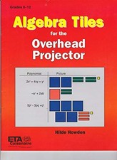 ALGEBRA TILES FOR THE OVERHEAD PROJECTOR By Hilde Howden **Mint Condition**
