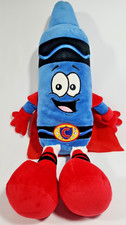 Crayola Blue Crayon Super Hero Plush 18 Inches Tall