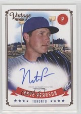 2020 Onyx Vintage Premium Auto Nate Pearson #PANP Auto 0r8o