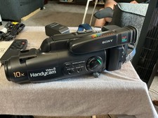 Sony Handycam CCD-FX330 Video8 Camcorder 10x Zoom W/ Remote, 2 Batteries 