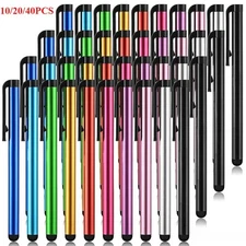 40pc Capacitive Touch Screen Stylus Pen Universal For iPhone iPad Samsung Tablet