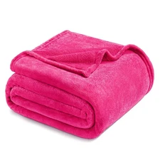 Exclusivo Mezcla Fleece Blanket Twin Size for Bed, Super Soft and Warm, All S...