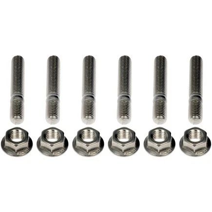 Dorman 03133HP Kit de pernos de brida de escape M10 1,5 X 62 mm acero inoxidable Foto 2 de 4