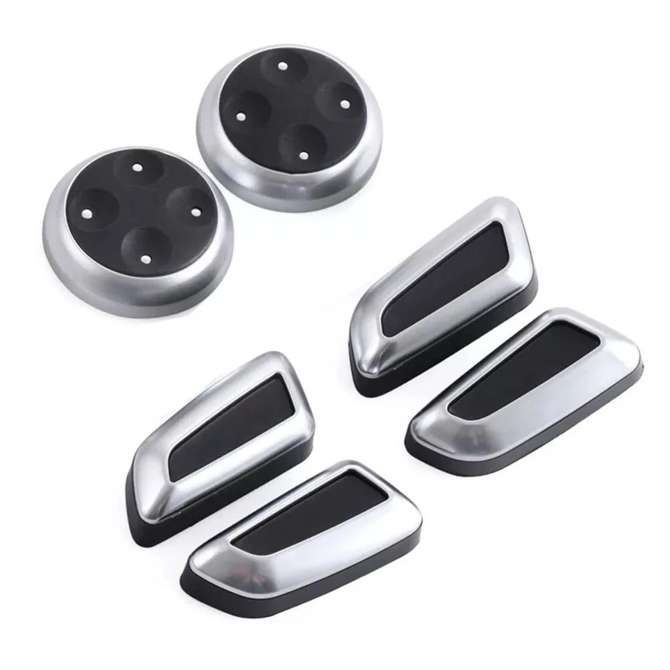 6Pcs Adjustable Knob Switch Cover for Car Seats For A3 For A4 A5 Q3 Q5 Models - Image 2 of 4