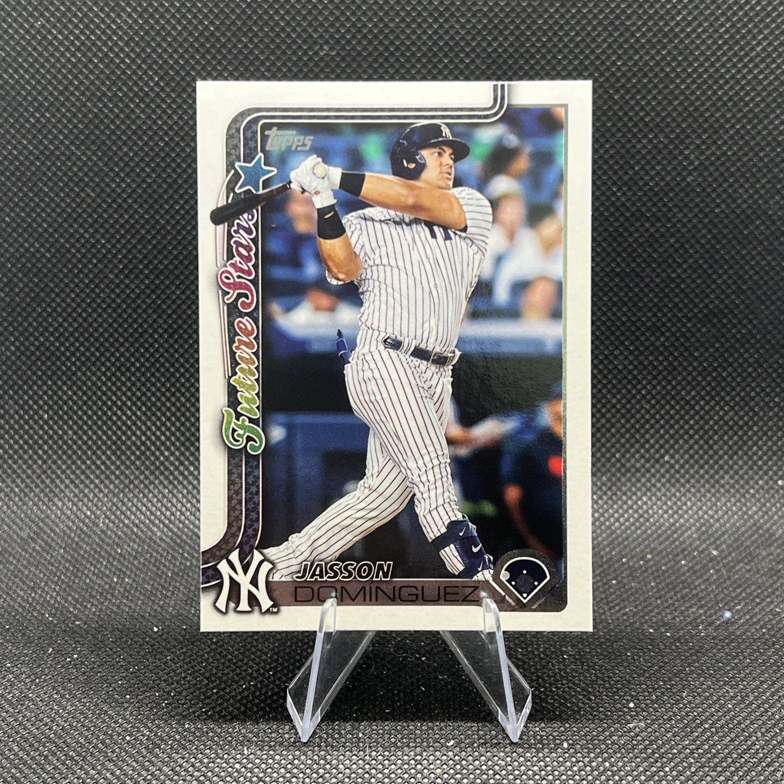 Jasson Dominguez #590 Baseball Cards 2025 Topps Series 2 trading card — raw and PSA graded price guide