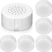 6 Pcs White Sound Recorder Voice Recorder Music for Stuffed Animal, Toy Recor...