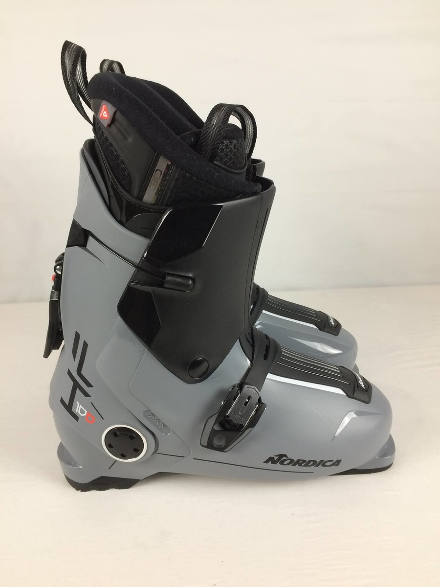 Nordica Ski Boots Men 24.0 Gray 4 Buckle Alpine Downhill Snow Sports Gear Winter Nordica HF 100 Men main image 2