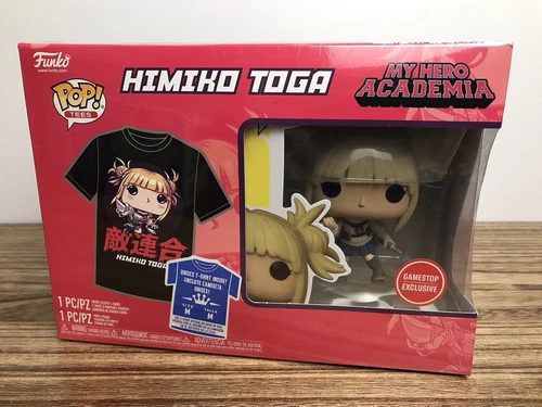 Funko Pop! My Hero Academia Himiko Toga Unmasked 1029 Size M Gamestop Exclusive