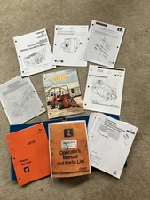 DITCH WITCH 5010 literature operators PARTS manuals DEUTZ  DANA eaton