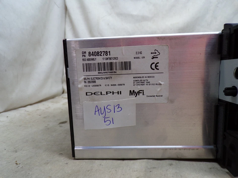 15 16 17 Buick Enclave Traverse MyFi Radio Cd 84082781 AYS13 - Image 4 of 4