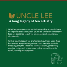 Uncle Lee's Organic Green Tea Bags 4-Pack, 106-Count Super Packs – Bright & R...