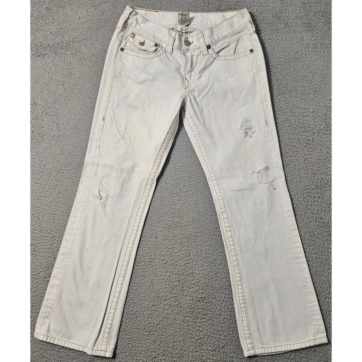 True Religion White Jeans for Men for sale | eBay