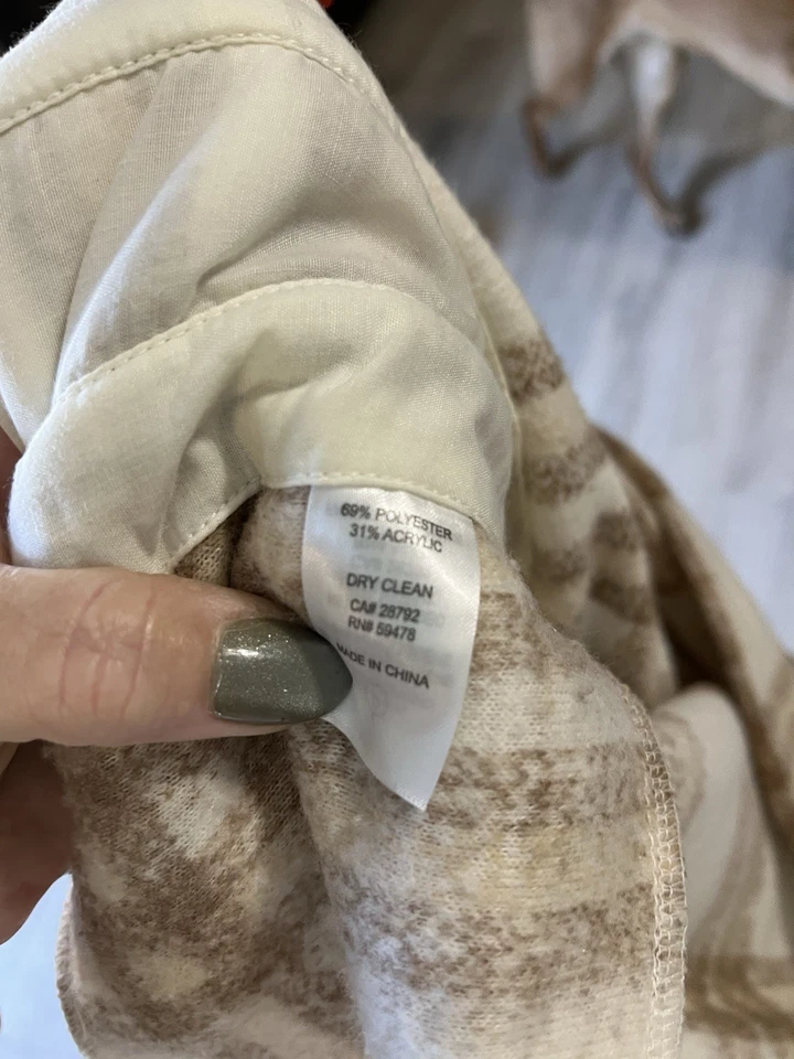 Joie Women’s Quarter Zip Thick Pullover Medium New - Image 4 of 4