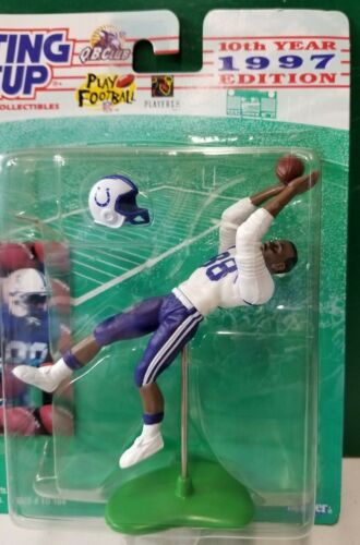 1997 Marvin Harrison Kenner figura de alineación inicial Indianapolis Colts SLU NFL RC - Imagen 3 de 4