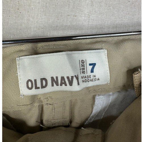New Old Navy Boys Khaki Pants size 7 Tan - Picture 2 of 8