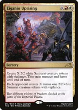 Eiganjo Uprising Kamigawa: Neon Dynasty Regular
